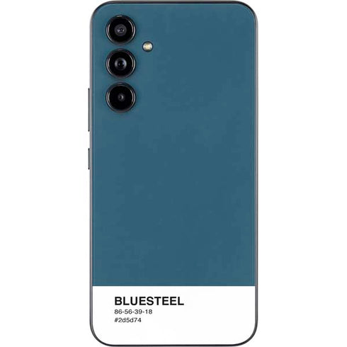 Bluesteel Color Palette Galaxy A54 5G Skin